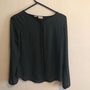 LOFT lightweight flowy blouse, size XSP